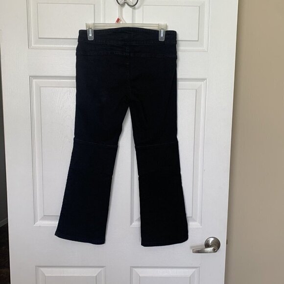 Urban Outfitters BDG Women’s Size 27 Black Kick Flare High Rise Cropped Jeans - Picture 5 of 10